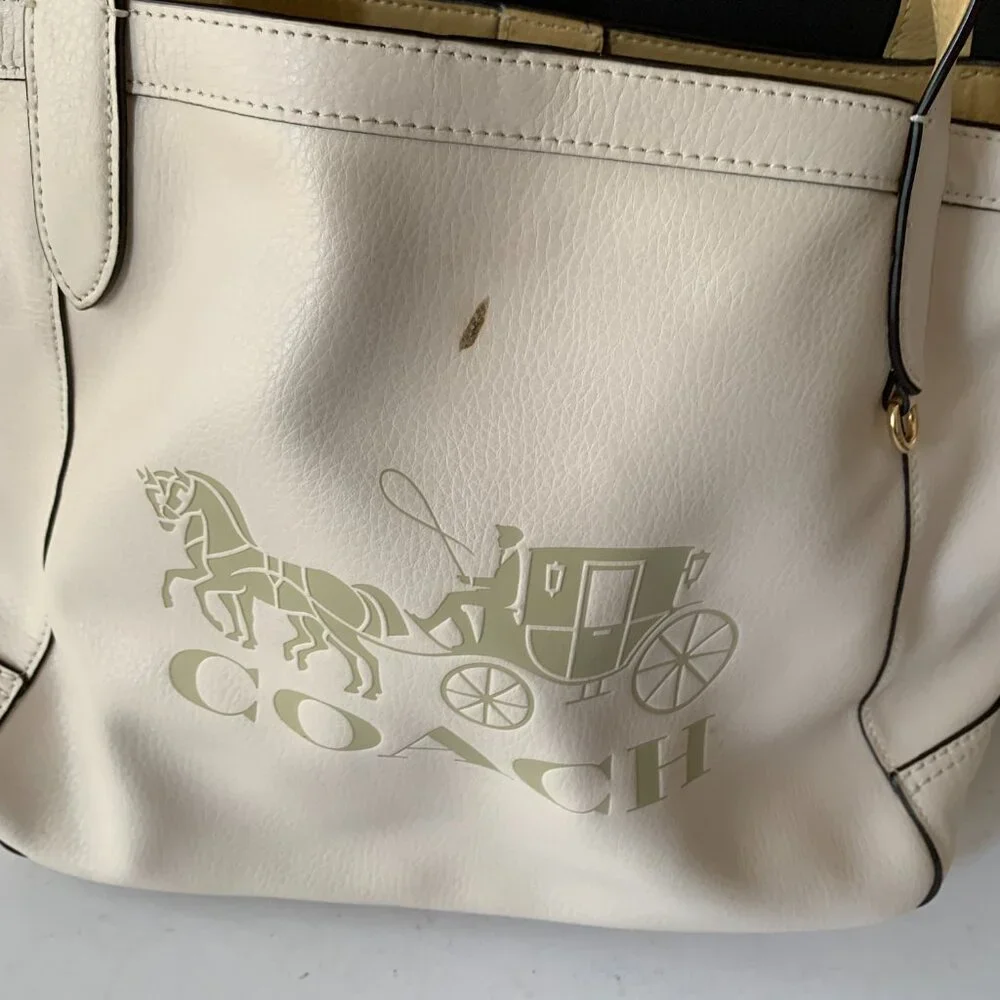 Coach Tote 27 With Horse And Carriage MSRP $328